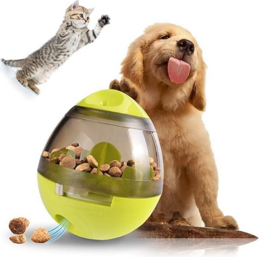 PeludoFeliz™ Juguete Interactivo Dispensador Comida